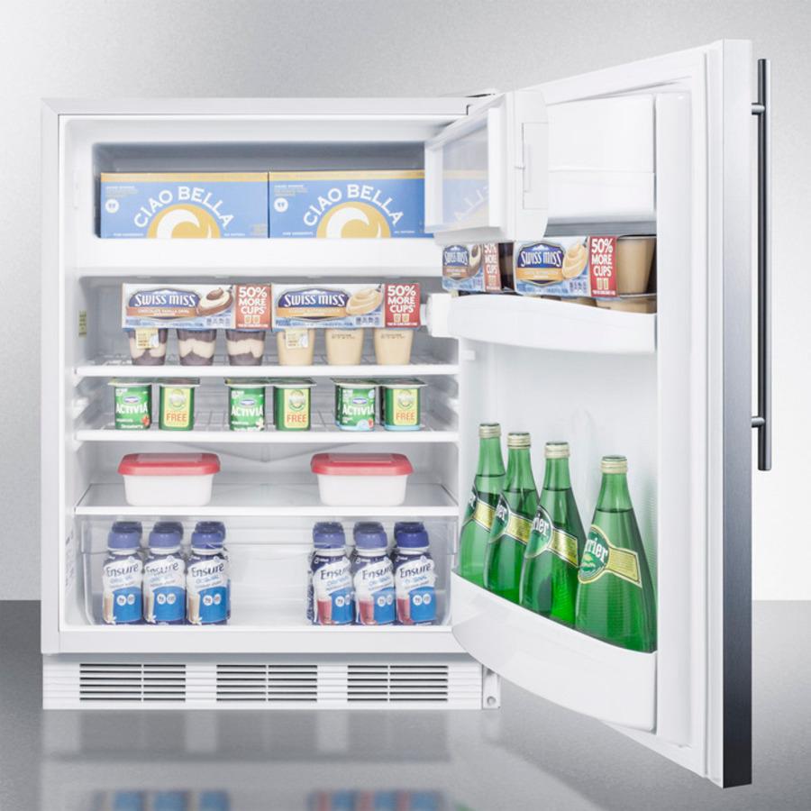 24" Wide Refrigerator-freezer