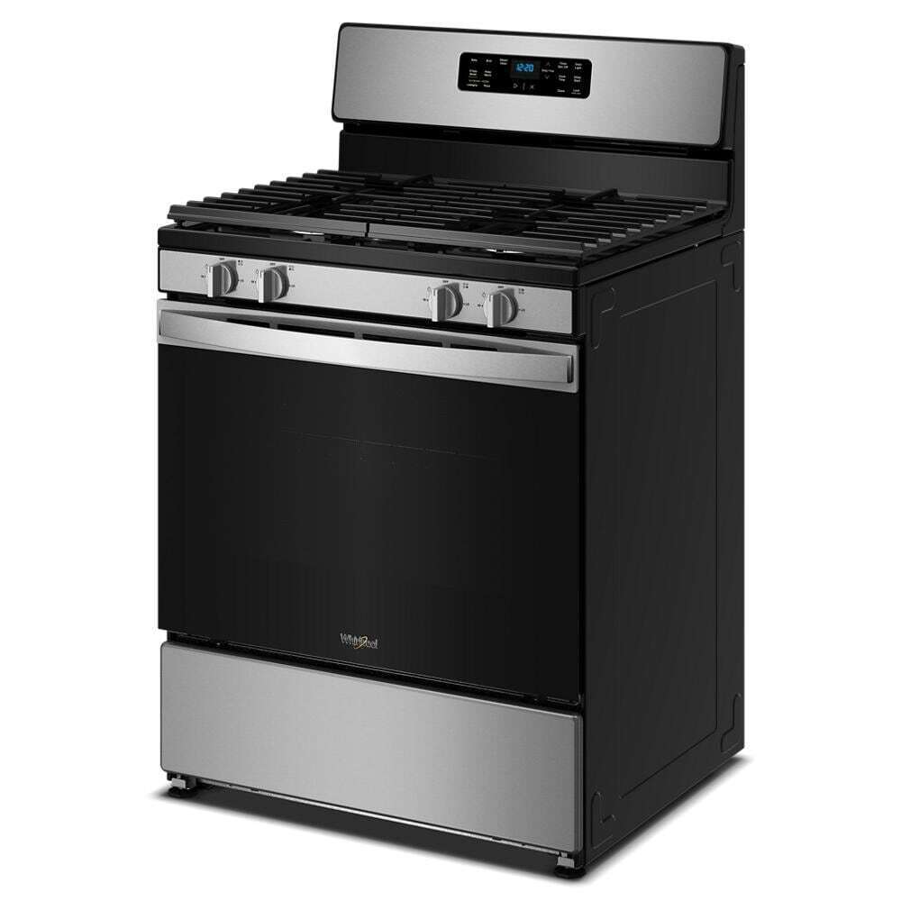 30-inch Gas Range with Crispy Mode and Dishwasher Safe Grates
