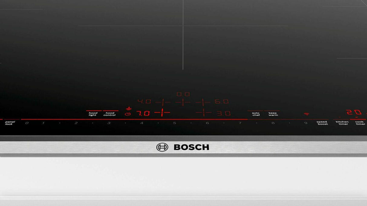 800 Series Induction Cooktop 36'' Black, surface mount without frame NIT8669SUC