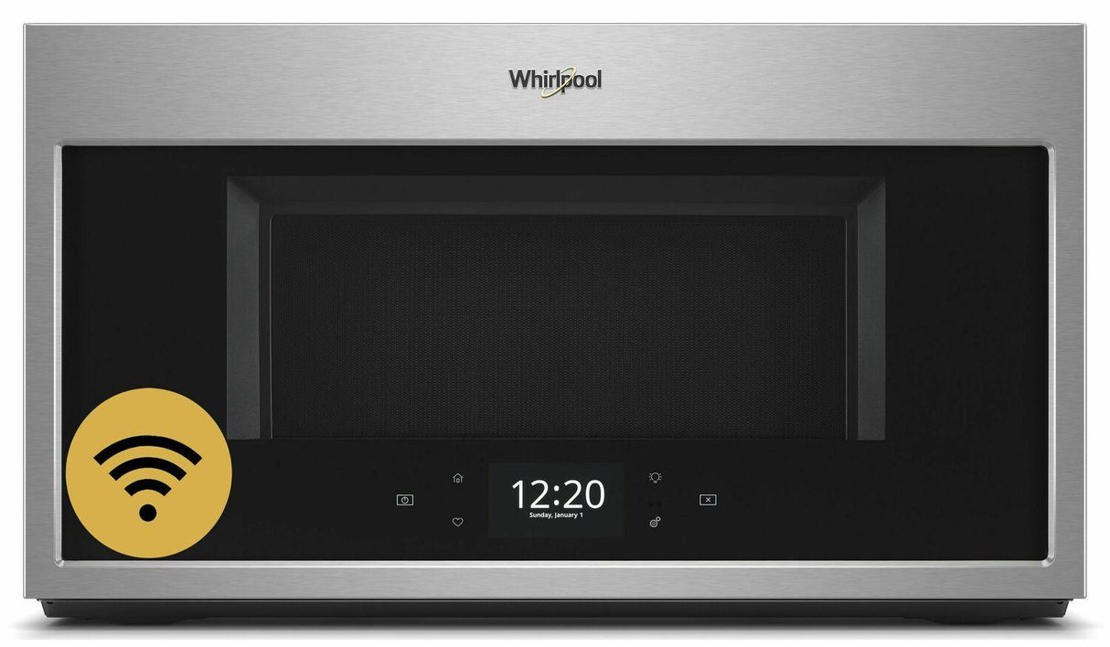 1.9 cu. ft. Smart Over-the-Range Microwave with Scan-to-Cook technology - Fingerprint Resistant Stainless Steel