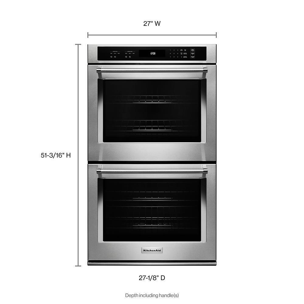 27" Double Wall Oven with Even-Heat™ Thermal Bake/Broil