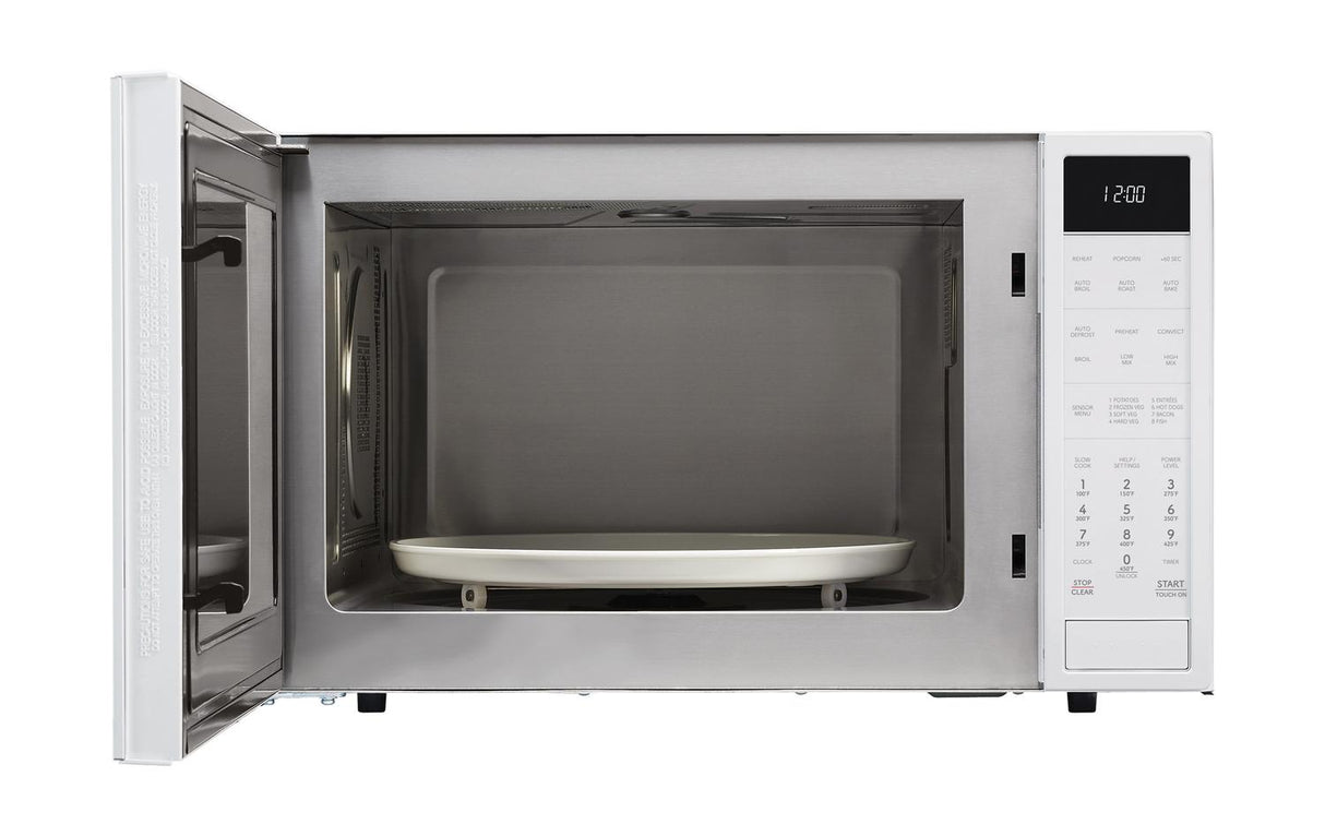 Sharp 1.5 cu. ft. 900W White Convection Countertop Microwave Oven