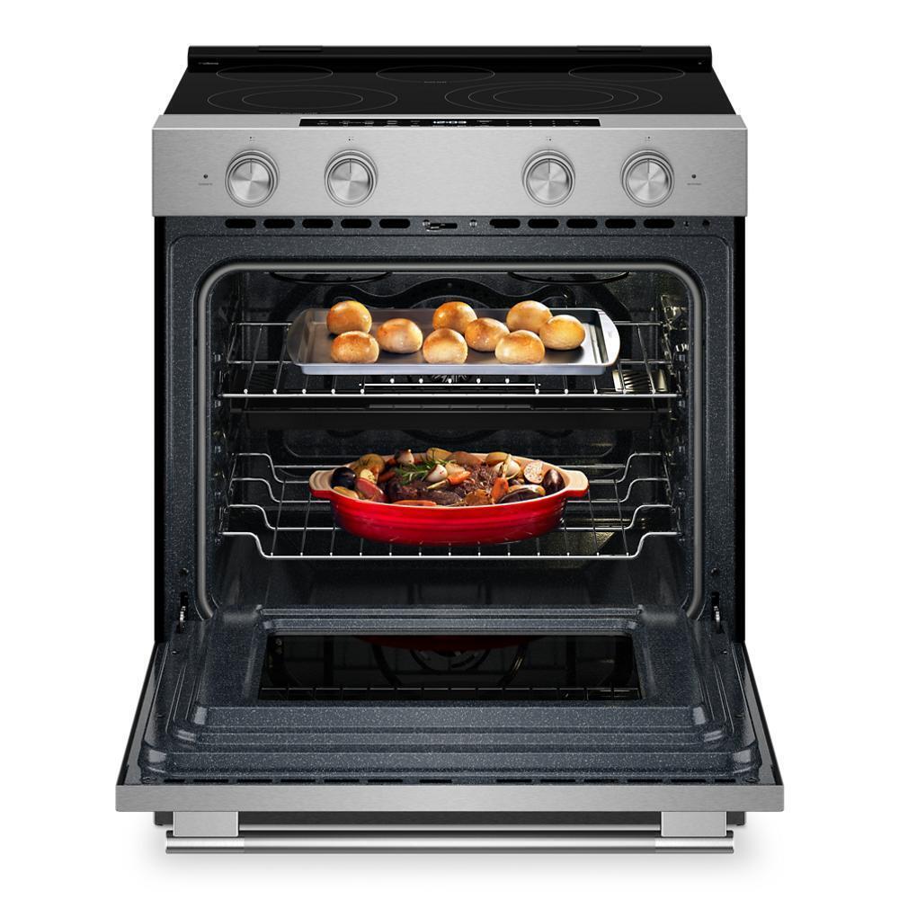 5.3 Cu. Ft. Smart Slide-in Electric Range with Two Even-Heat™ Hyper Elements and Convection Cooking Modes