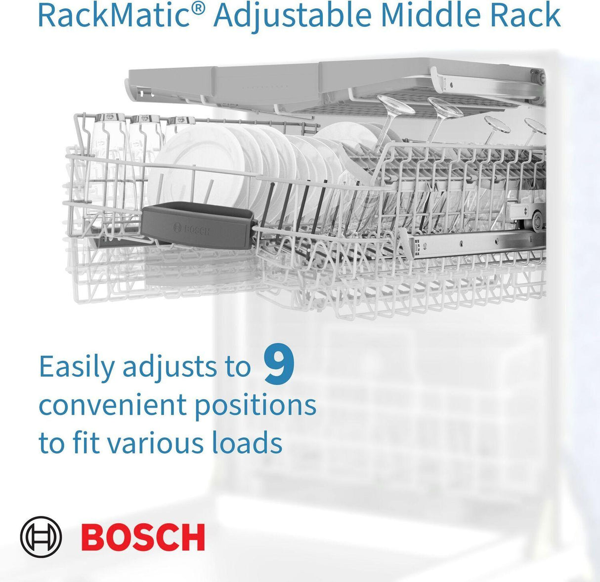 300 Bar Hndl, 5/4 cycles, 44 dBA, 3rd Rck, InfoLight - SS