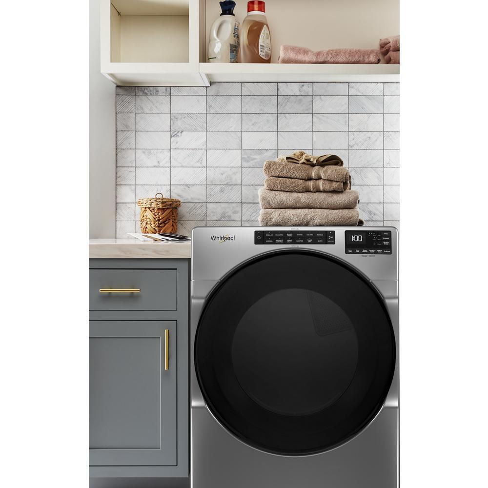 7.4 Cu. Ft. Electric Wrinkle Shield Dryer with Steam
