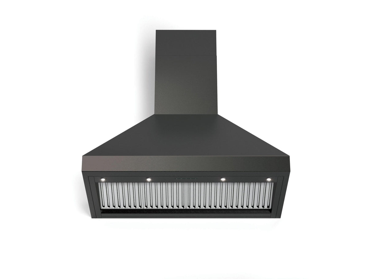 36" Designer Chimney Wall Hood- 600 CFM - 4 Speeds