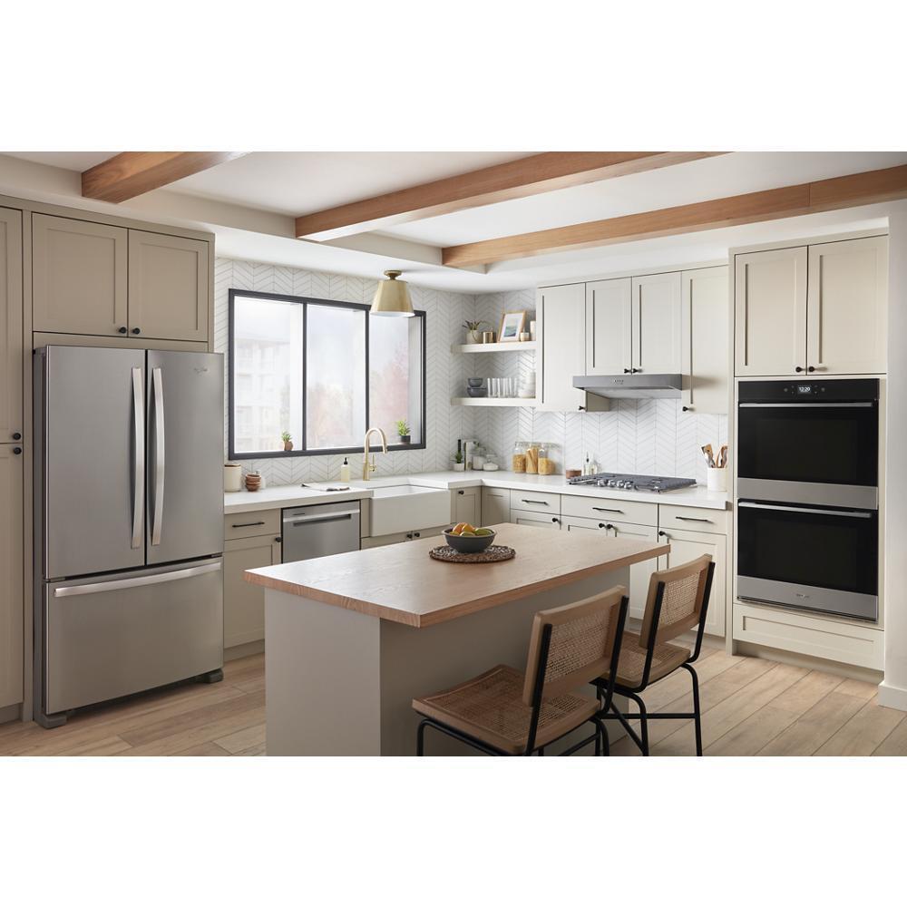 36-inch Wide French Door Refrigerator with Water Dispenser - 25 cu. ft.