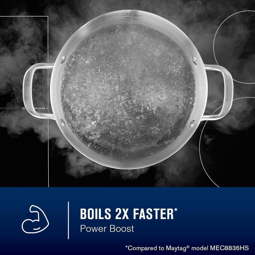 30-Inch Wide Induction Cooktop with Power Boost