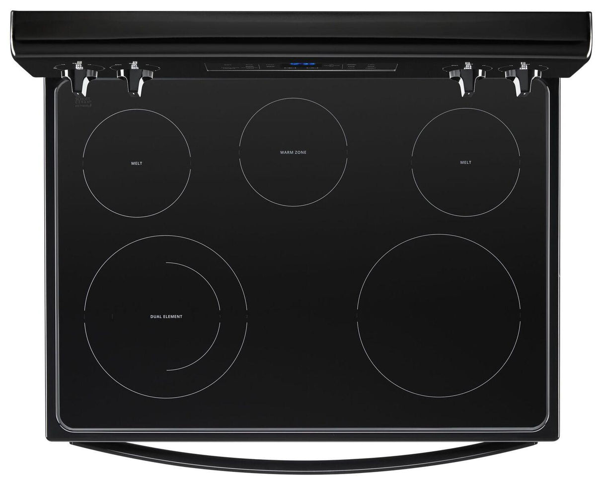 5.3 cu. ft. Freestanding Electric Range with Frozen Bake™ Technology - Black