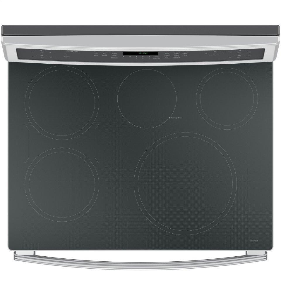 GE Profile™ 30" Smart Free-Standing Convection Range with Induction