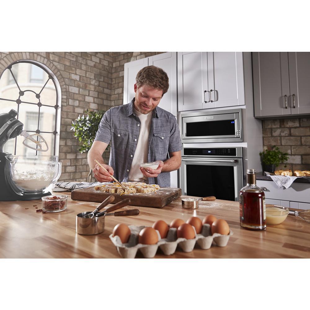Built-In Low Profile Microwave Slim Trim Kit, Stainless Steel, Size: 31.5"L x 17.5"W x 5"D, fits cut-out height 12"