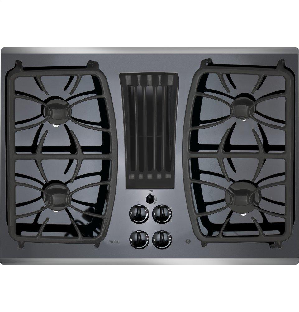 GE Profile™ 30" Built-In Gas Downdraft Cooktop