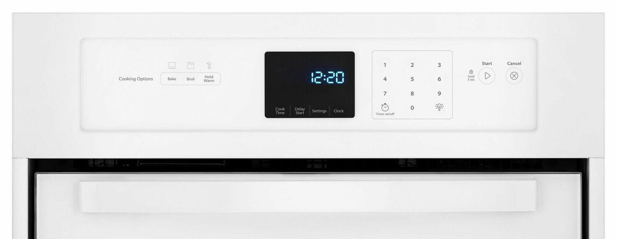 3.1 Cu. Ft. Single Wall Oven with AccuBake® System - White