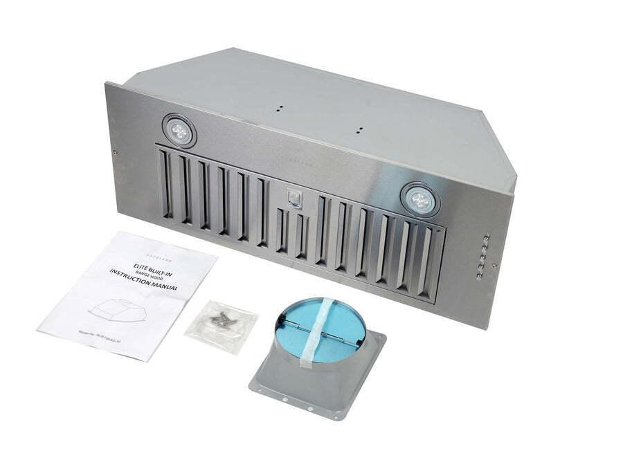 Hauslane Chef 30-in Convertible Stainless Steel Undercabinet Range Hood Insert