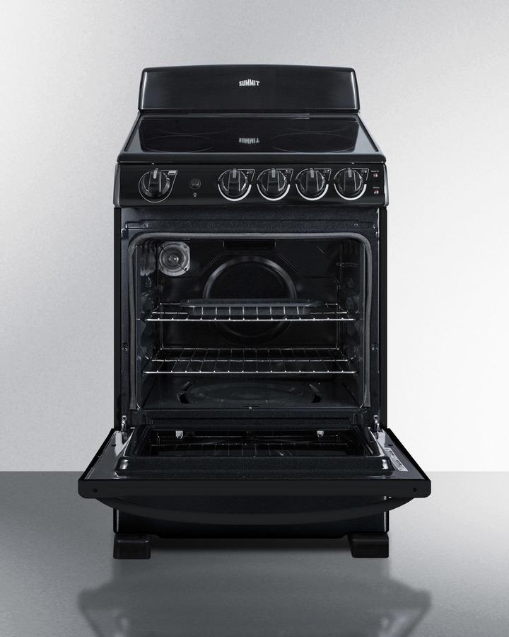 24" Wide Electric Smooth-top Range