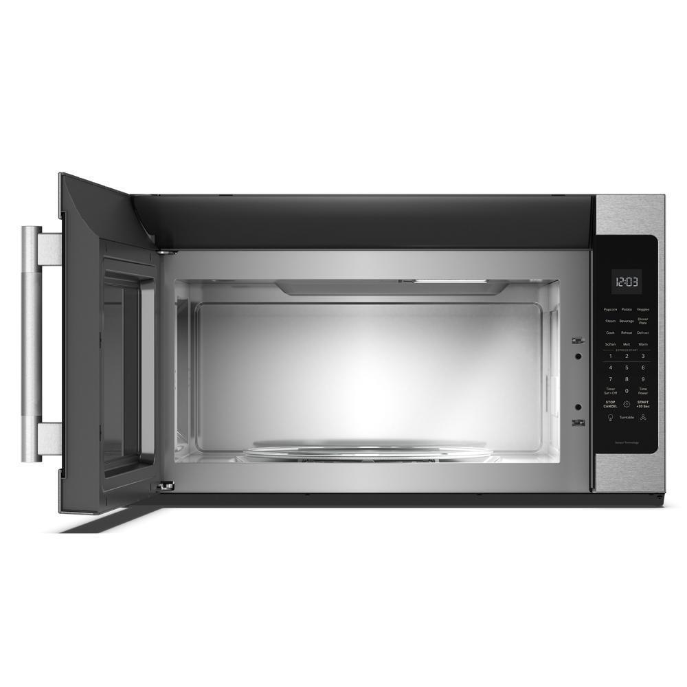 2.1 Cu. Ft. Microwave Hood Combination with a Handle