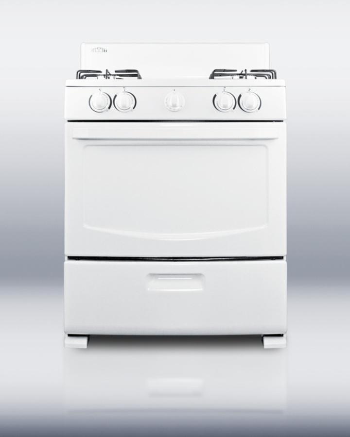30" Wide Gas Range