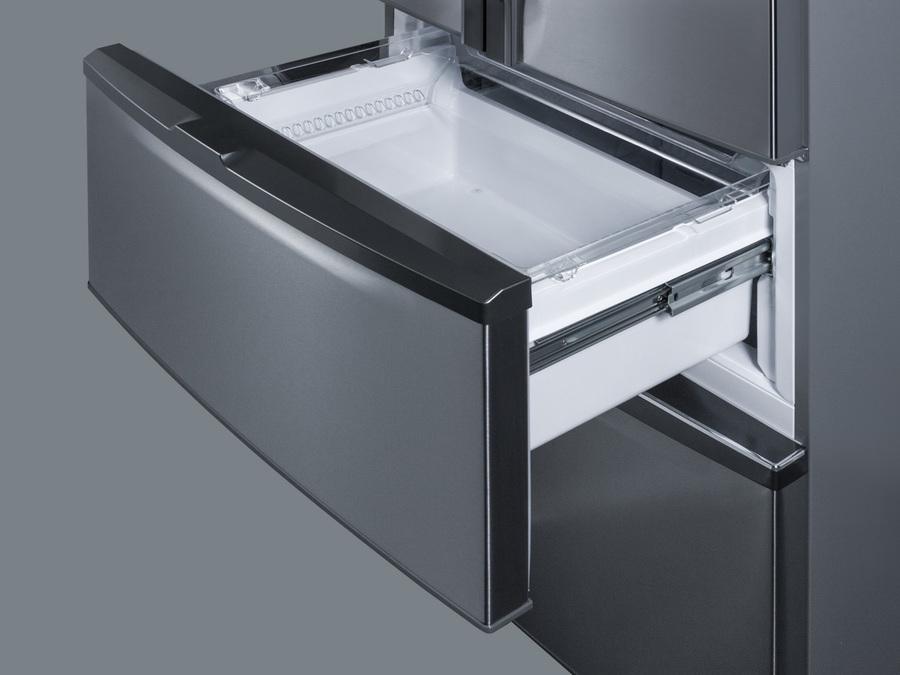 27" Wide French Door Refrigerator-freezer