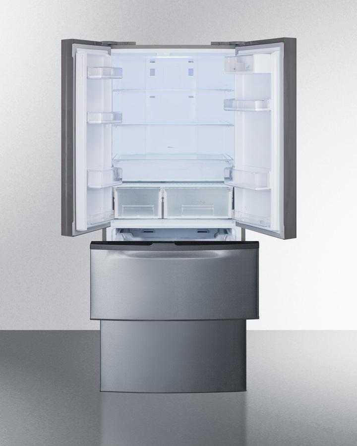 27" Wide French Door Refrigerator-freezer
