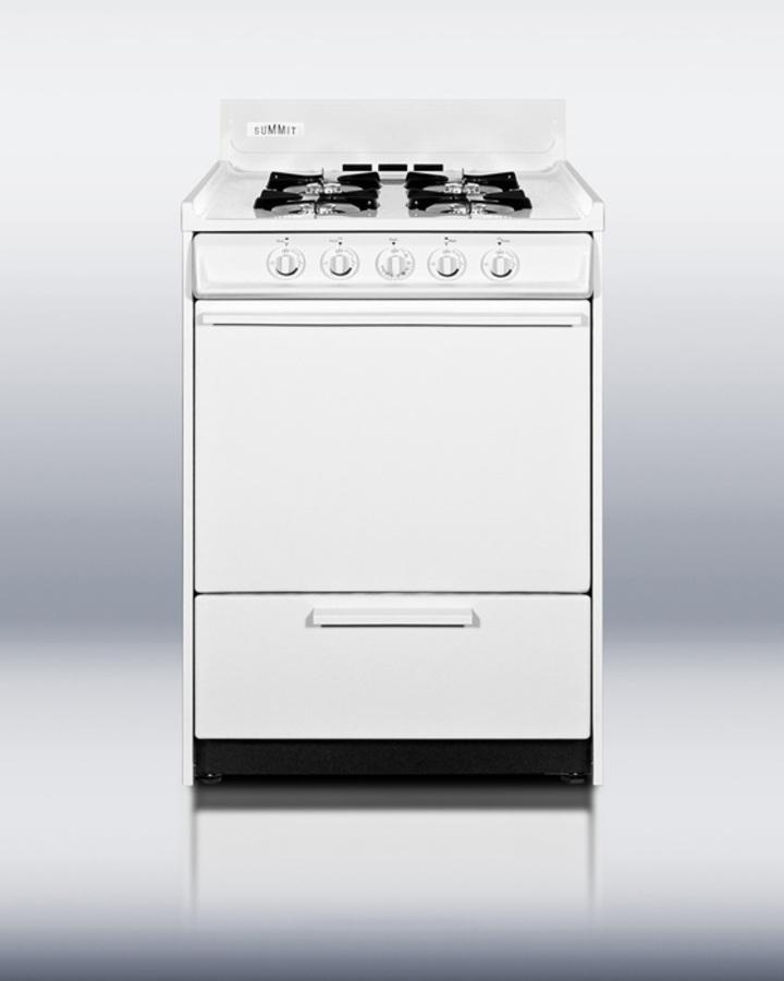 24" Wide Gas Range
