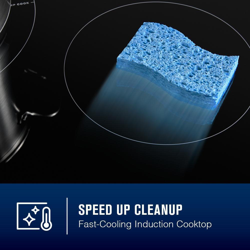 30-Inch Wide Induction Cooktop with Power Boost
