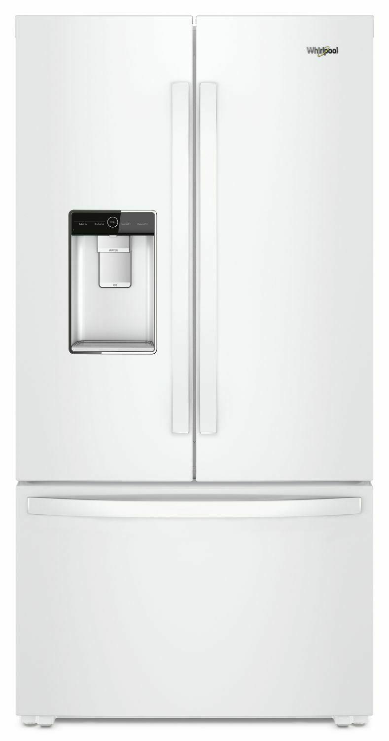 36-inch Wide Counter Depth French Door Refrigerator - 24 cu. ft. - White