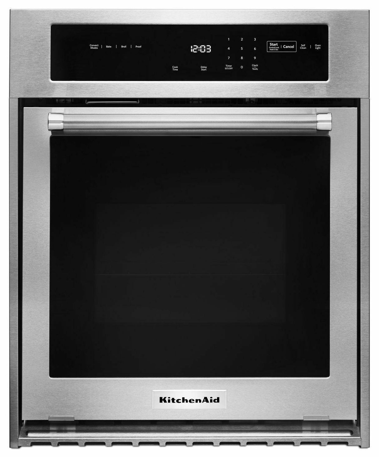24" Single Wall Oven with True Convection - Stainless Steel