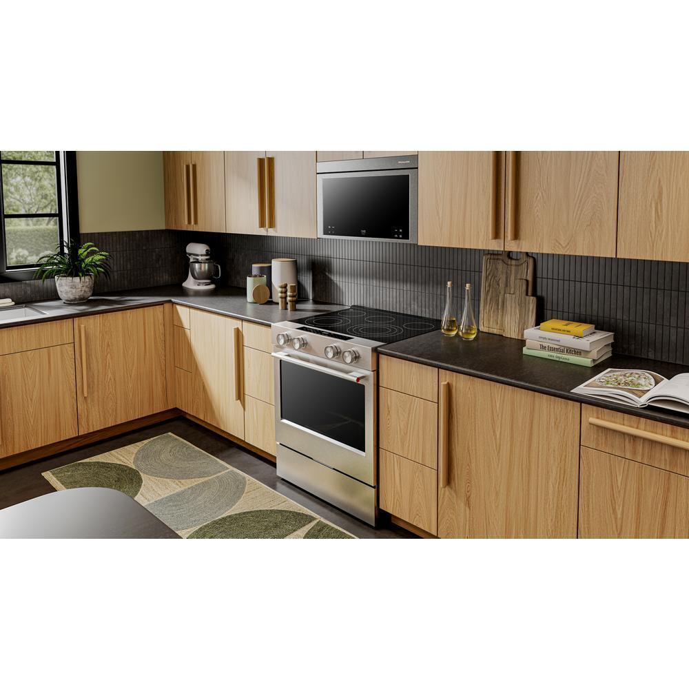 5.3 Cu. Ft. Smart Slide-in Electric Range with Convection Cooking Modes