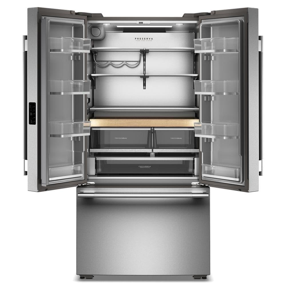 Counter-Depth French Door Refrigerator with Internal Water Dispenser