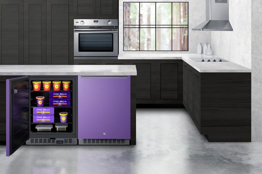 24" Wide Built-in All-freezer, ADA Compliant