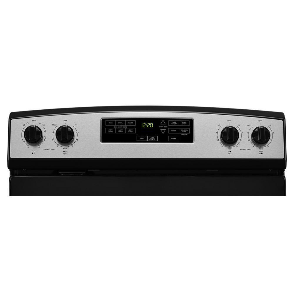 30-inch Amana® Electric Range with Extra-Large Oven Window