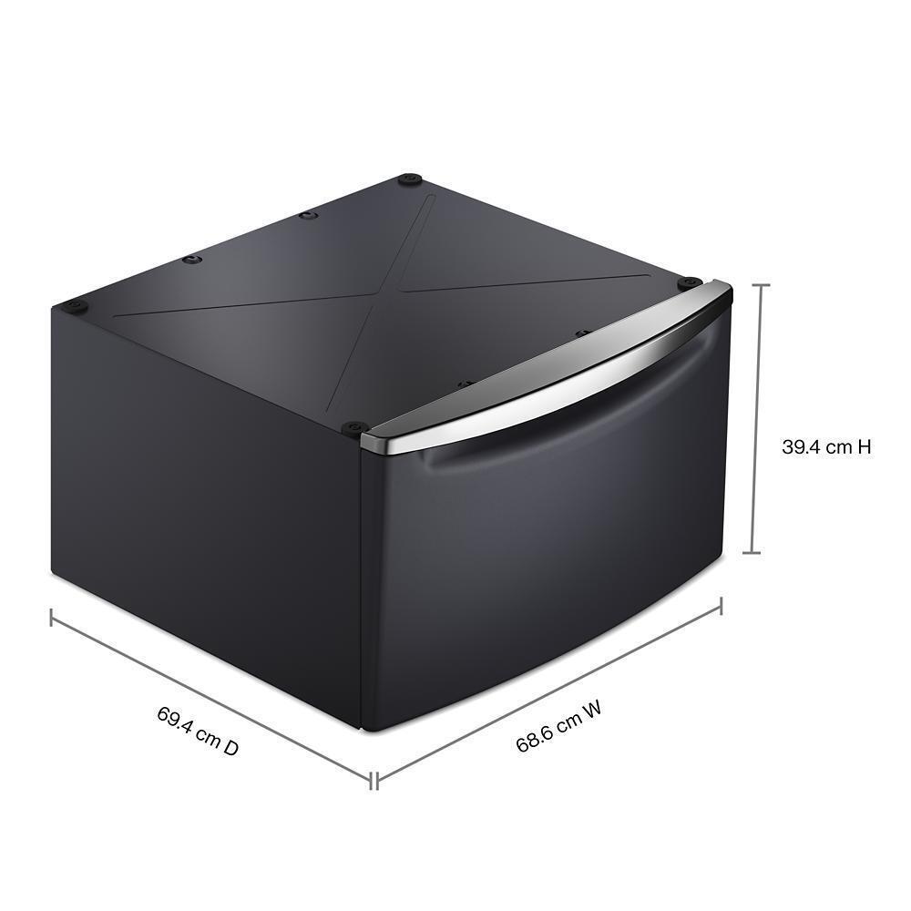 15.5" Pedestal for Front Load Washer and Dryer with Storage