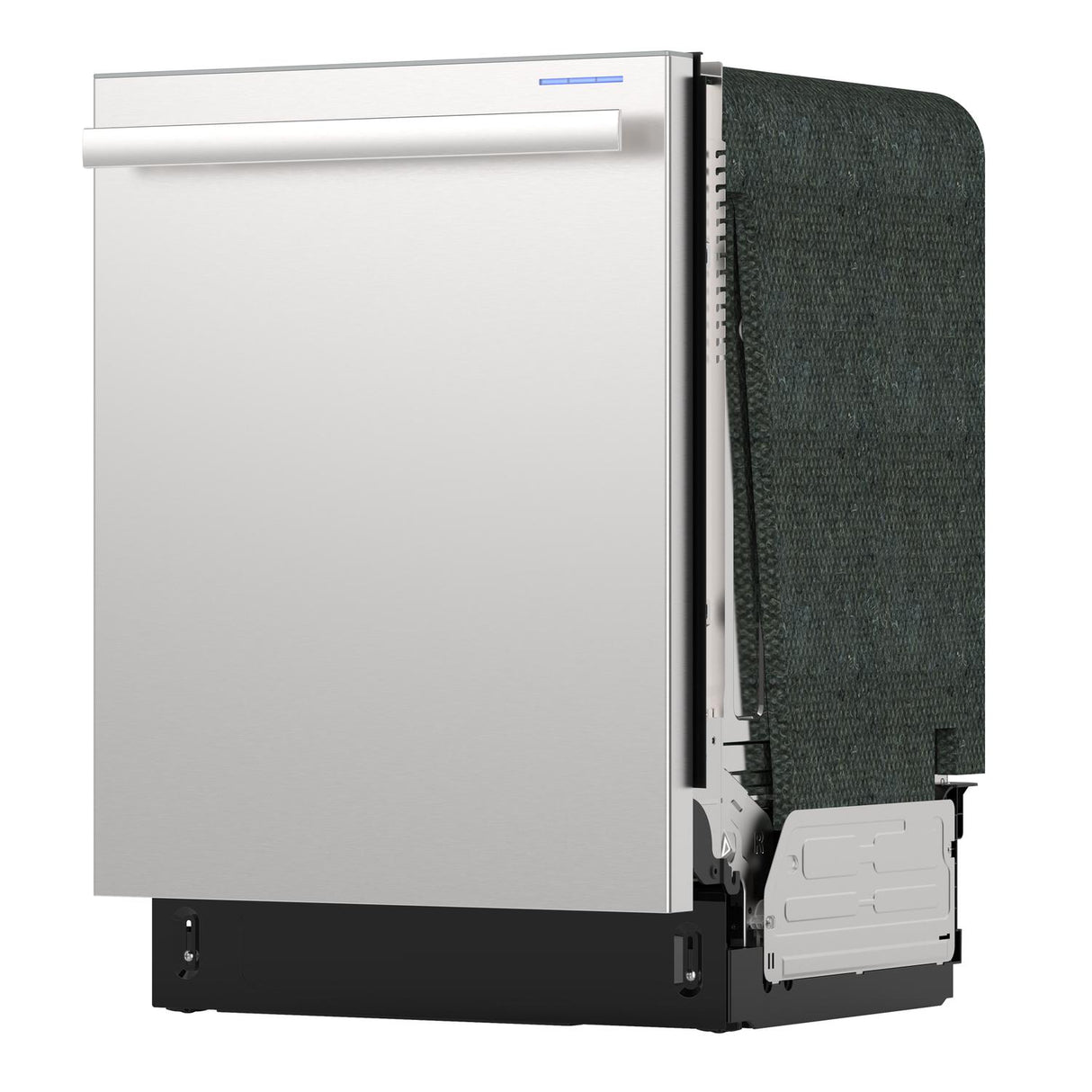 24" Top Control Stainless Steel Handle 47 dBA Dishwasher with Auto Door Open