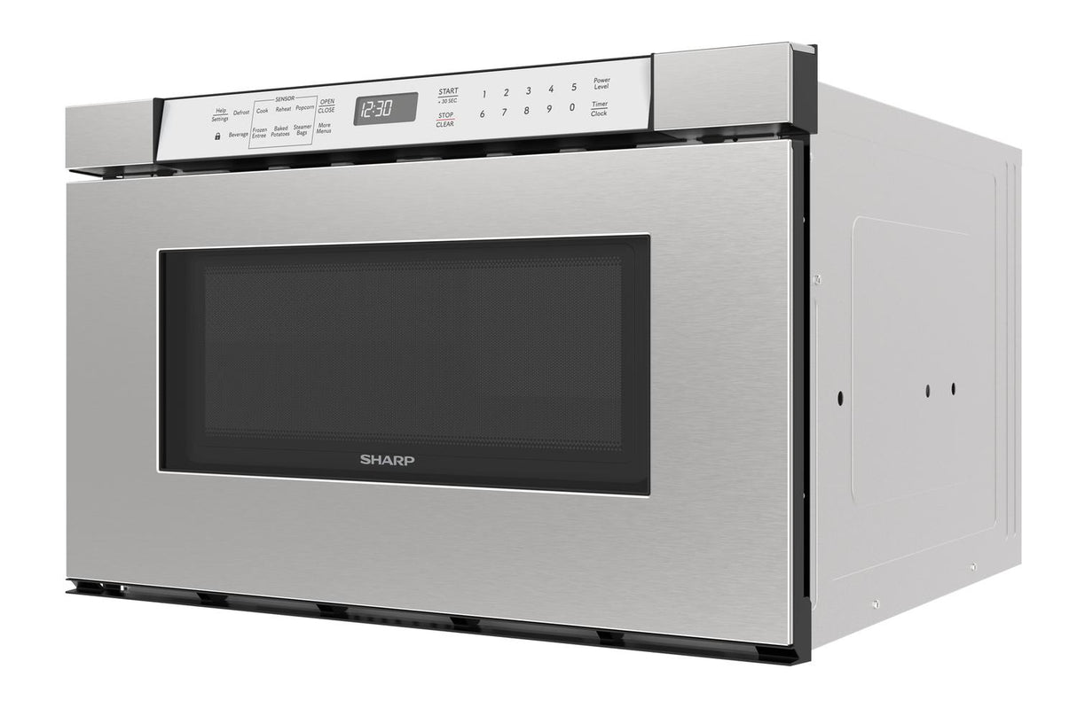 Sharp 24 in. 1.2 cu. ft. Built-In Microwave Drawer™ Oven in Stainless Steel