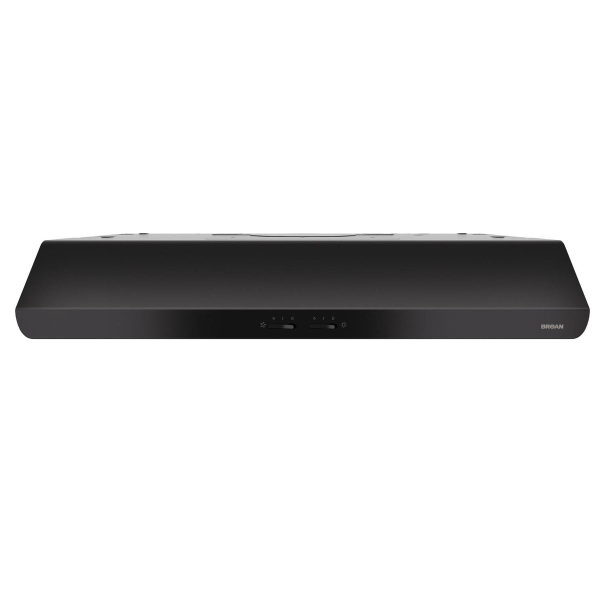 Broan 30-Inch 300 Max Blower CFM 5.0 Sones Black Range Hood