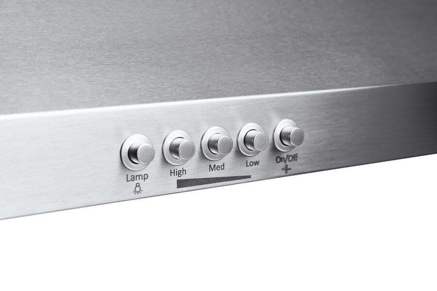 Hauslane Chef 30-in Ducted Stainless Steel Undercabinet Range Hood