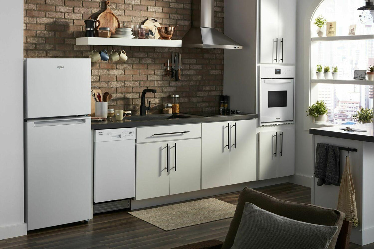 3.1 Cu. Ft. Single Wall Oven with High-Heat Self-Cleaning System - White