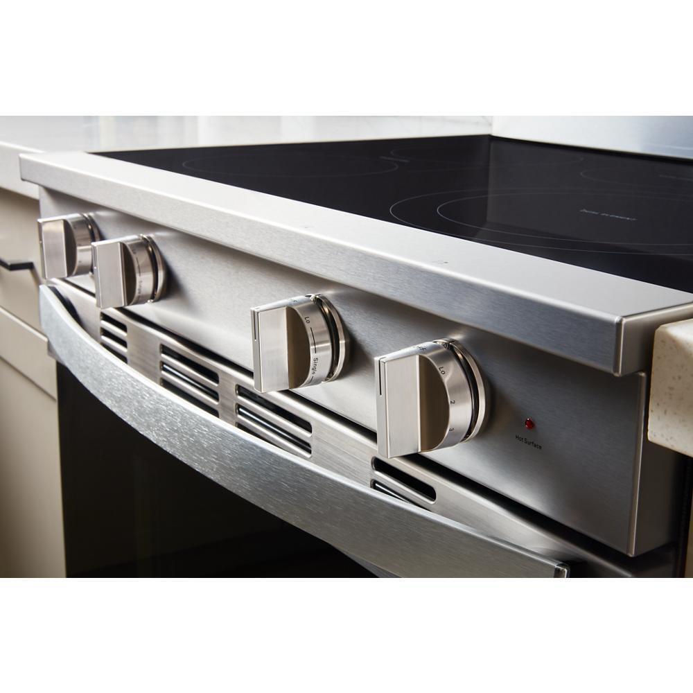 30-inch Electric Smart Range with Air Cooking Technology, No Preheat Air Fry, High Speed Preheat Oven, WipeClean™ Coating, and Steam/Self Clean