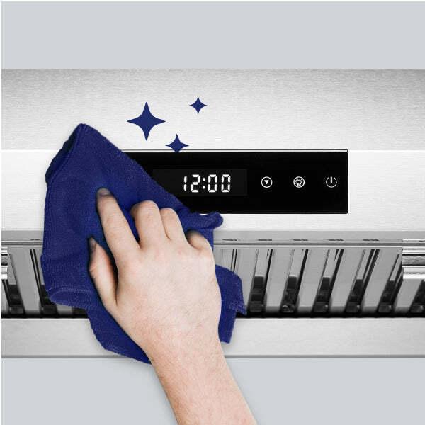 Hauslane Chef 30-in Ducted Stainless Steel Undercabinet Range Hood
