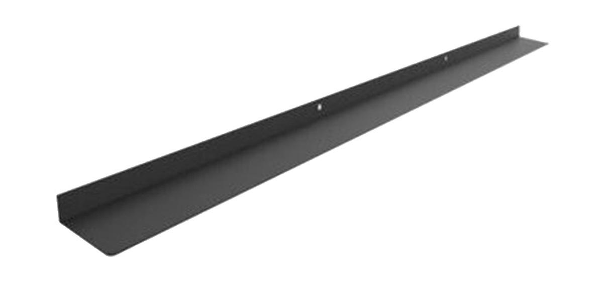 24 in. Black Stainless Steel Flush Mount Deflector for SMD2470AH