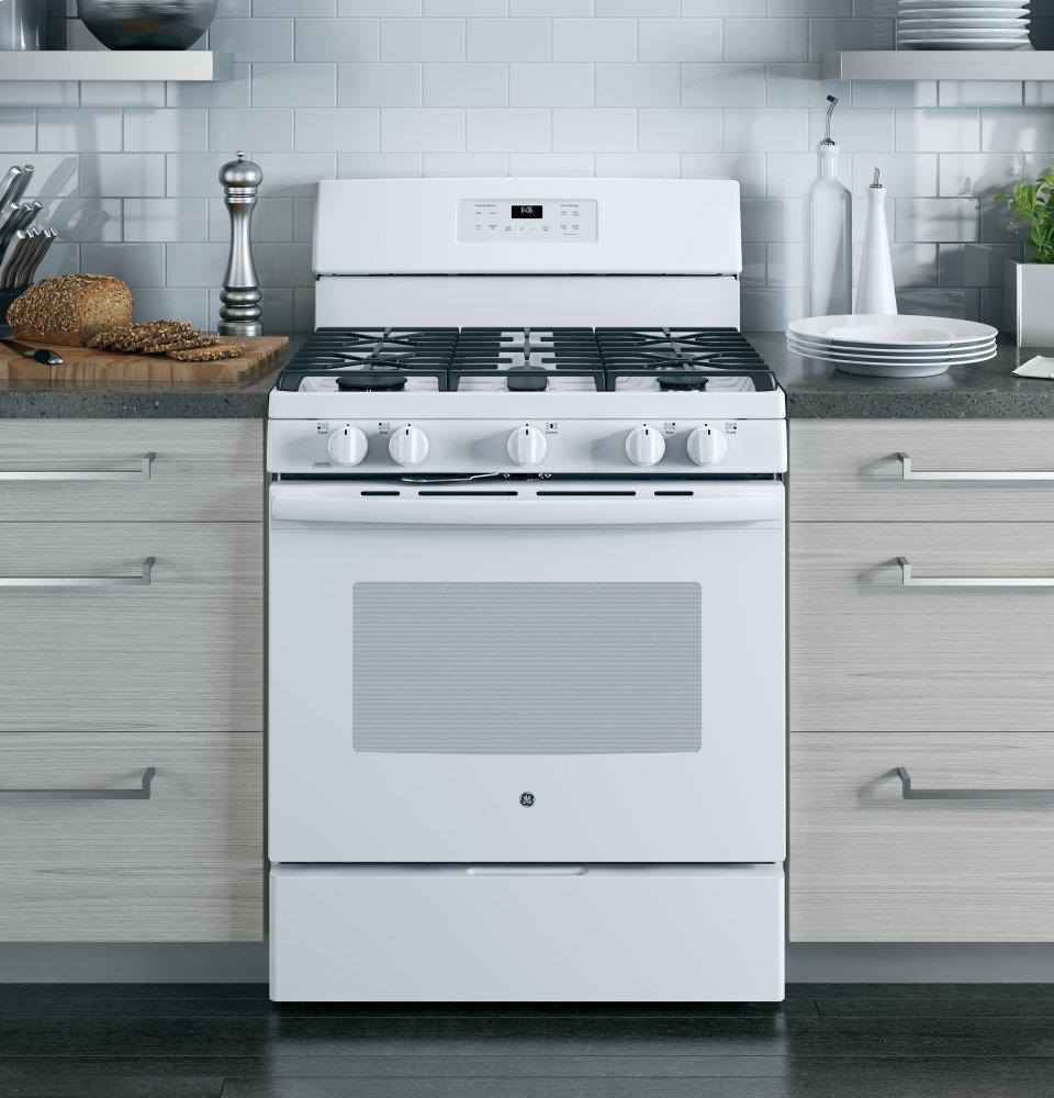 GE® 30" Free-Standing Gas Range
