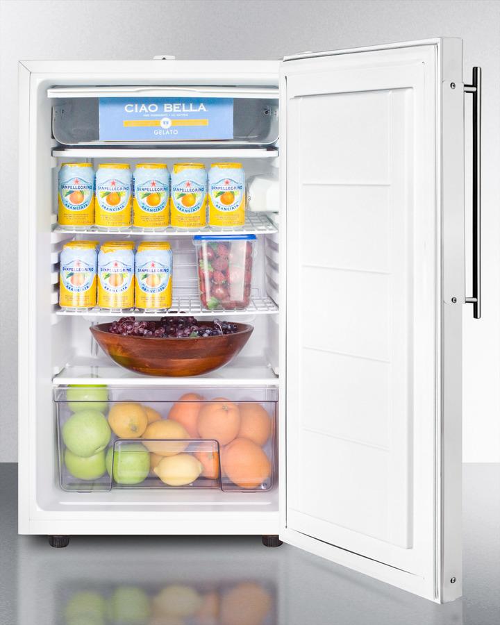 20" Wide Built-in Refrigerator-freezer, ADA Compliant