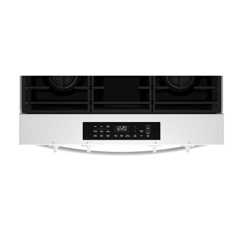 30-inch Gas Smart Range with Air Cooking Technology and Steam Clean