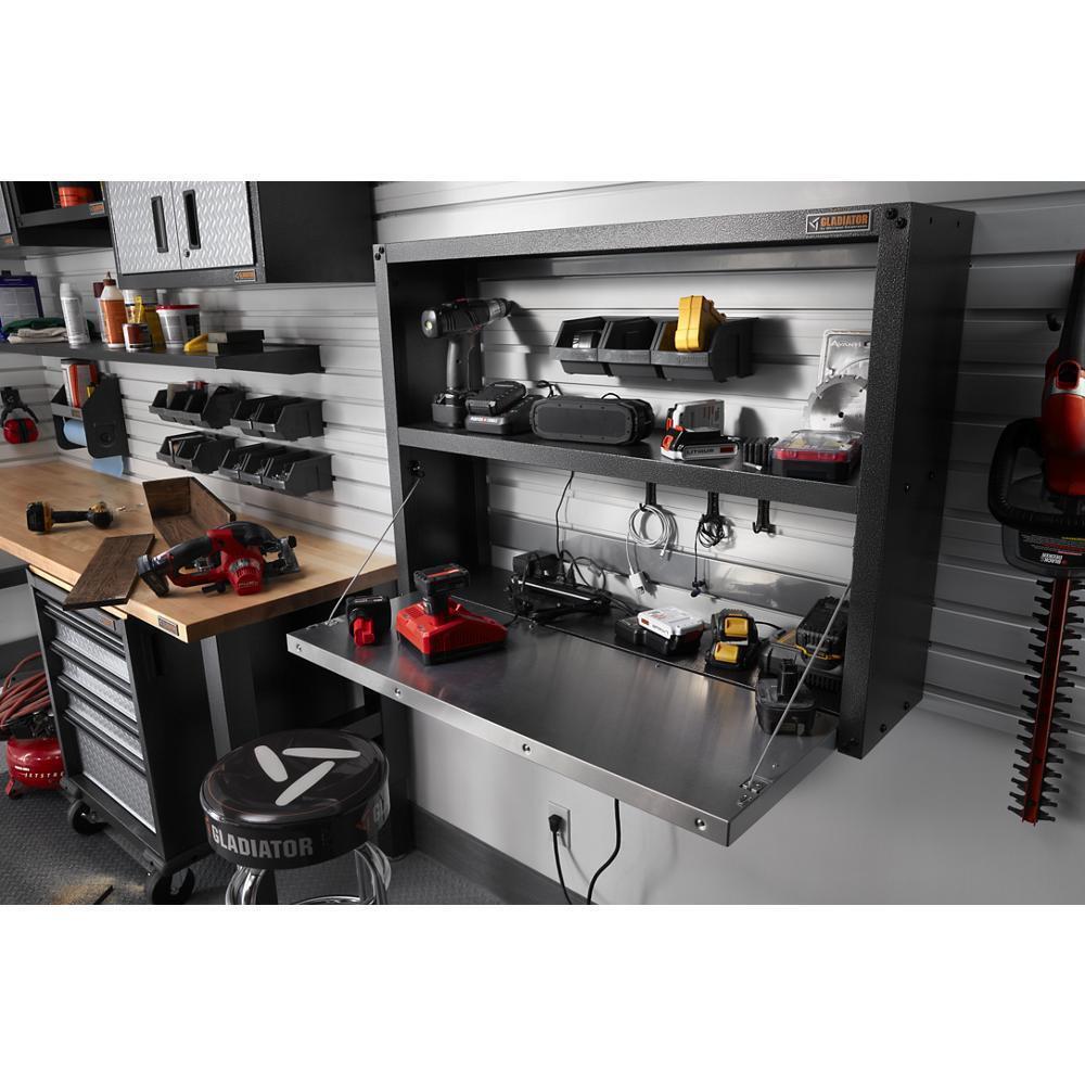 Ready-to-Assemble Foldaway Work Station