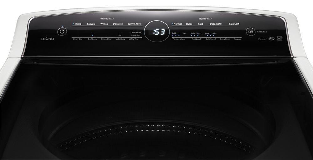 5.3 cu.ft HE Top Load Washer with ColorLast , Intuitive Touch Controls