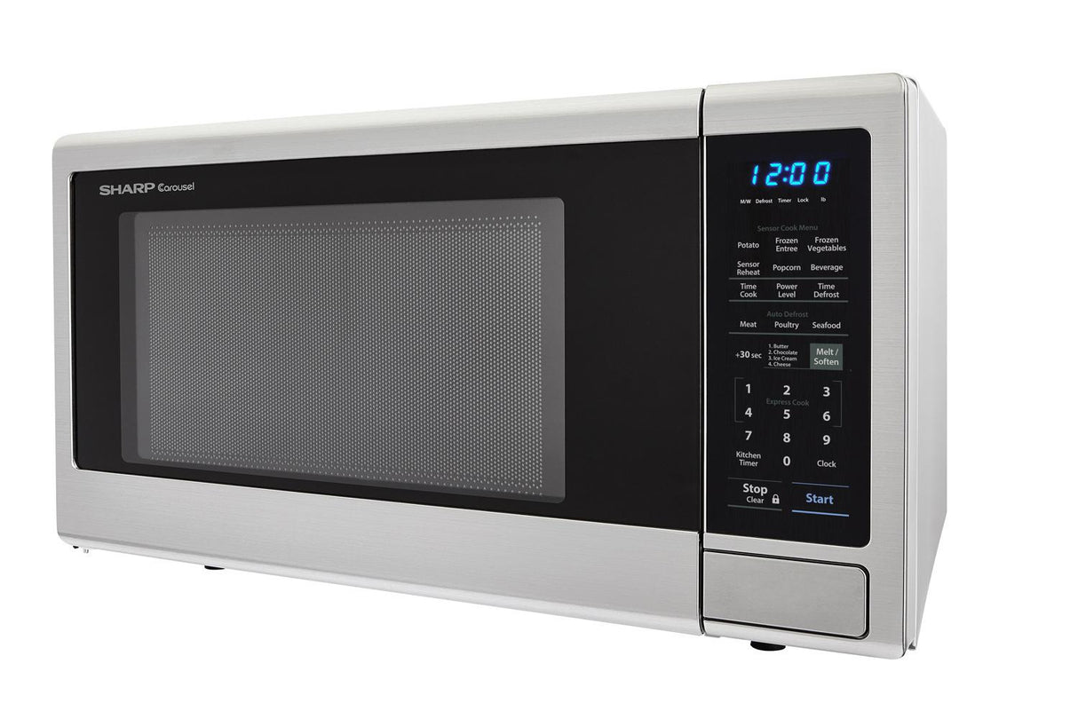 2.2 cu. ft. 1200W Stainless Steel Countertop Microwave Oven