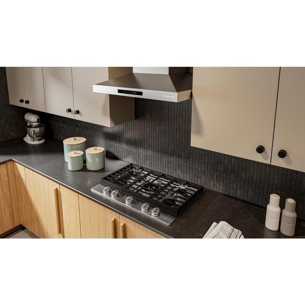 KitchenAid® 30 in. Gas Cooktop with 5 Burners and Integrated Wok Grate