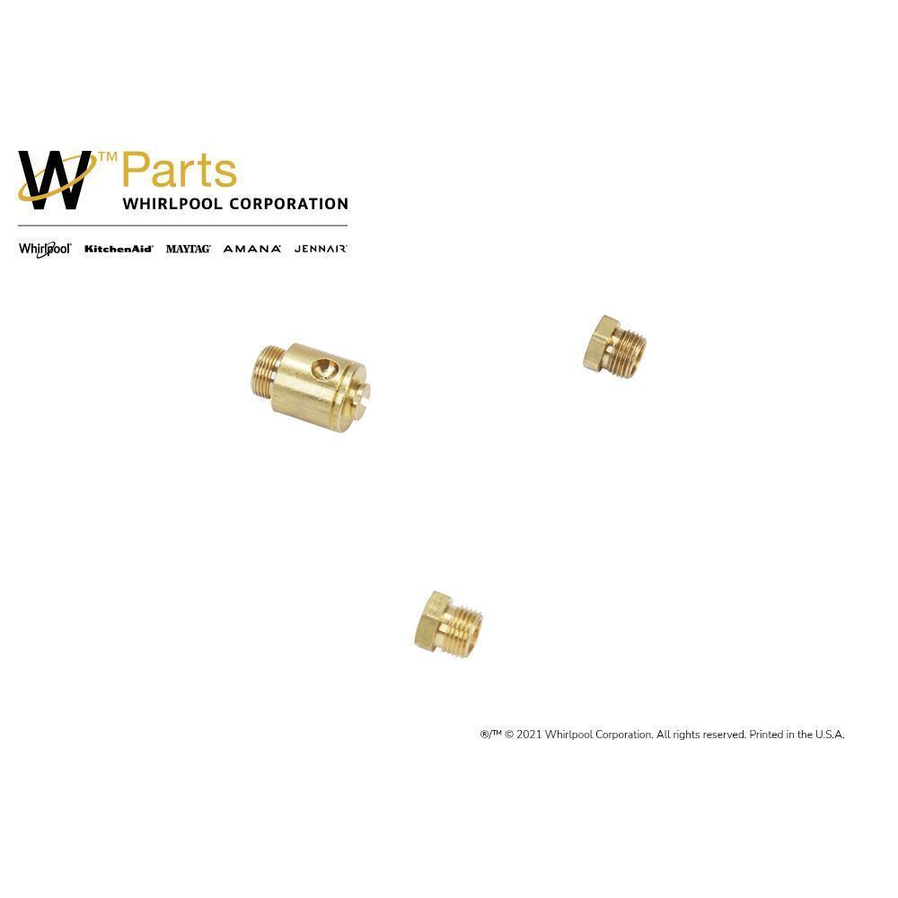 Combination Gas Dryer Conversion Kit for large capacity thin twins, pin block, 3/64" orifice propane