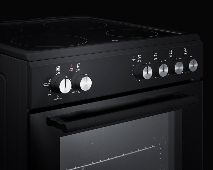 24" Wide Electric Smooth-top Range