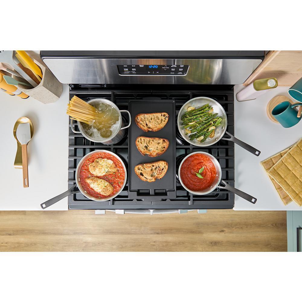 30-inch Gas Range with Crispy Mode and Griddle Zone